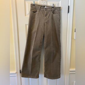 Kut Wide Leg Jean Corduroys Whisky 8